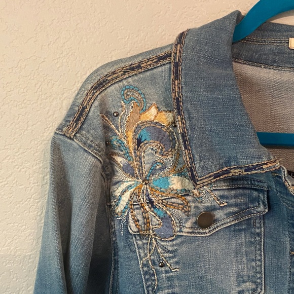 Reba Blue Denim Jacket - Picture 4 of 6